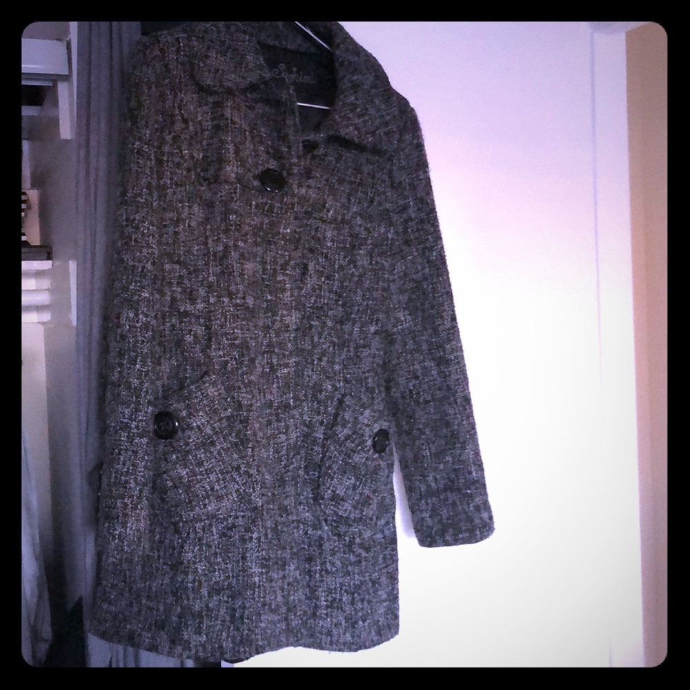Grey Peacoat, Sashimi Coat